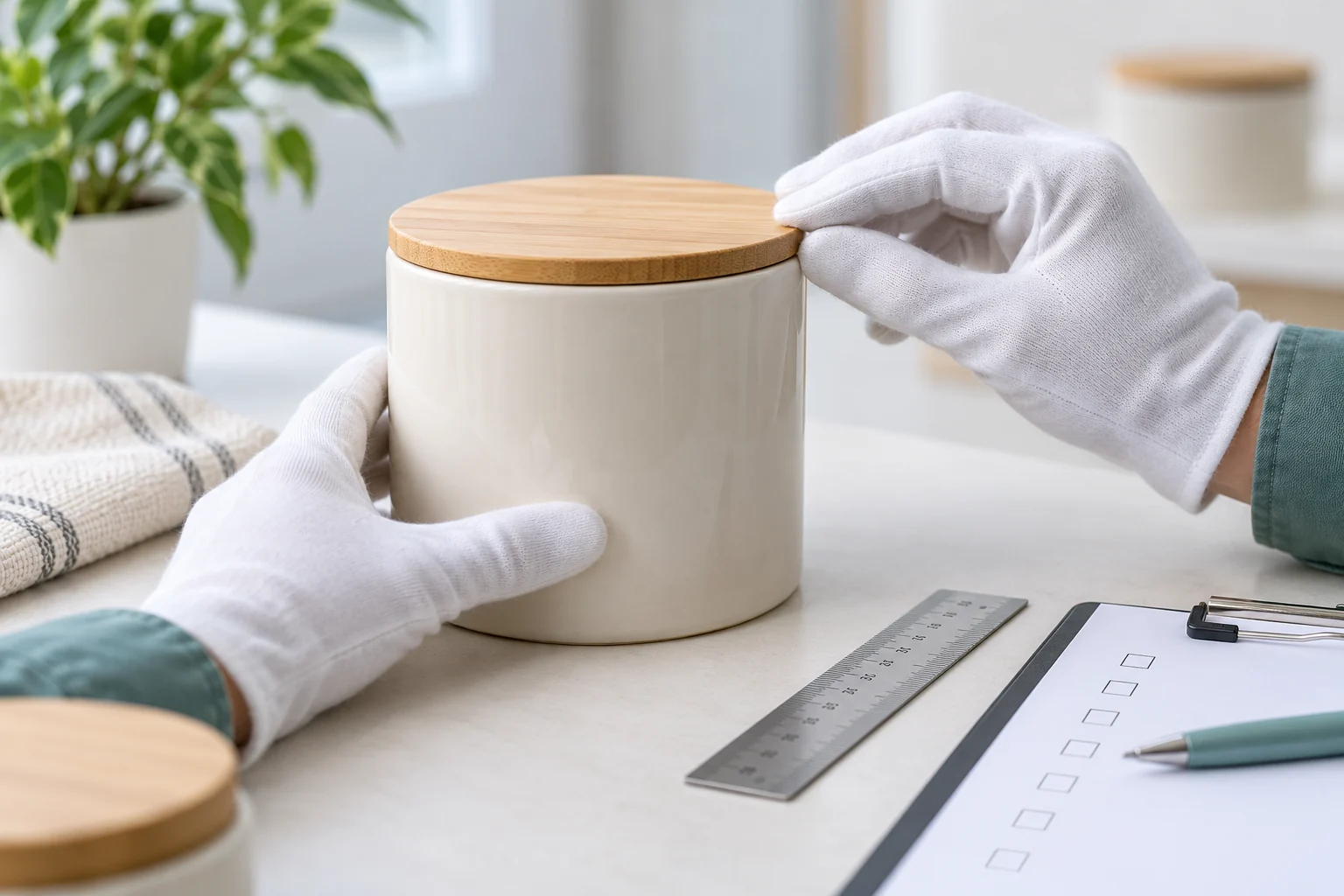 Illustrative product sample review